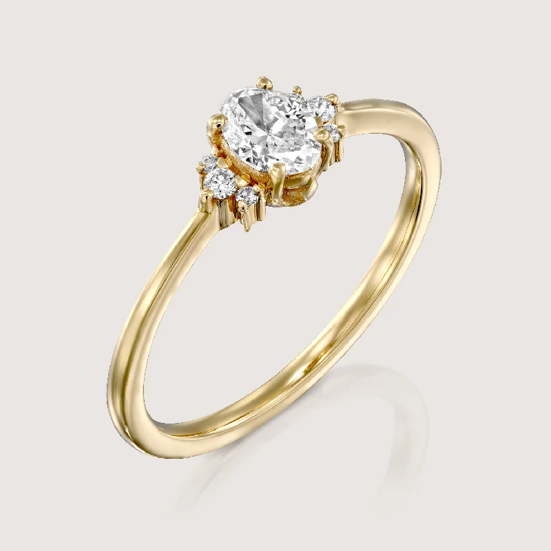 Limited-Stock Jewelry Sale – Shop Before It's Gone Ella Ring White Diamonds