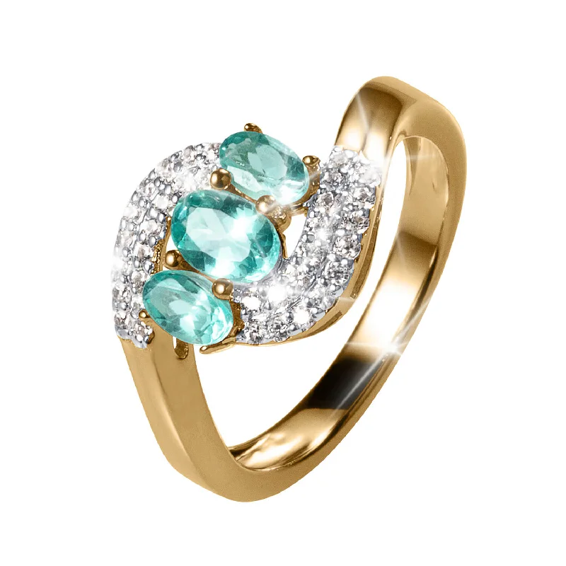 Graceful Apatite Ladies Ring