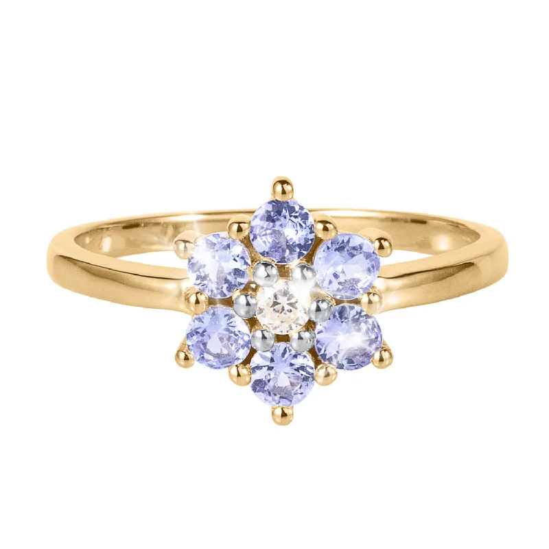 Opulent Tanzanite Ring