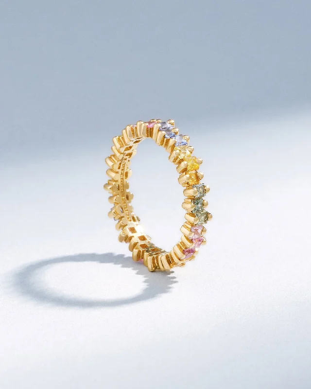 Flash Jewelry Sale – Get Stunning Pieces At Low Prices Princess Midi Pastel Sapphire Eternity Band