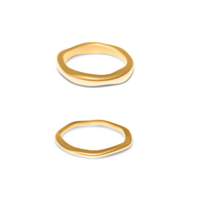 Don't Miss These Dazzling Jewelry Discounts Minimalist Stackable Rings