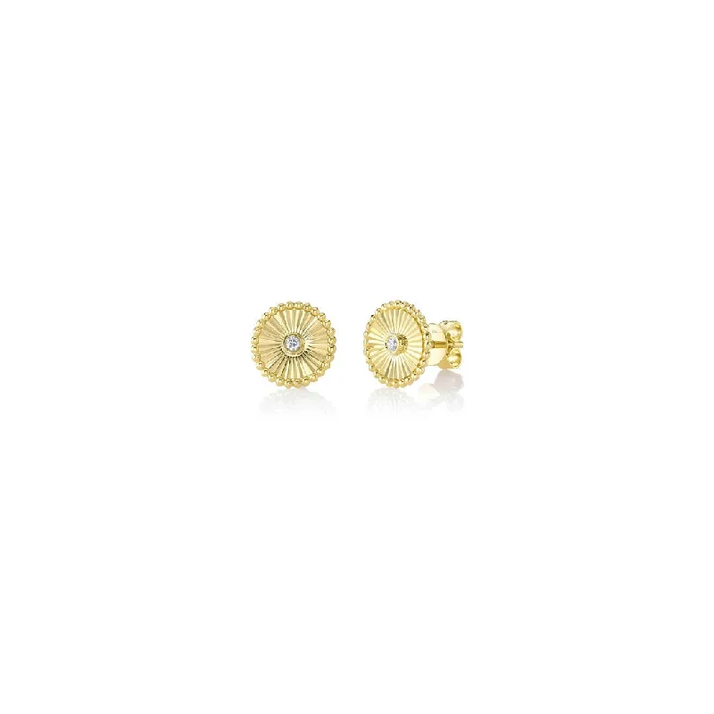 Stunning Jewelry At Even More Stunning Prices 0.04 ctw Diamond Circle Earrings