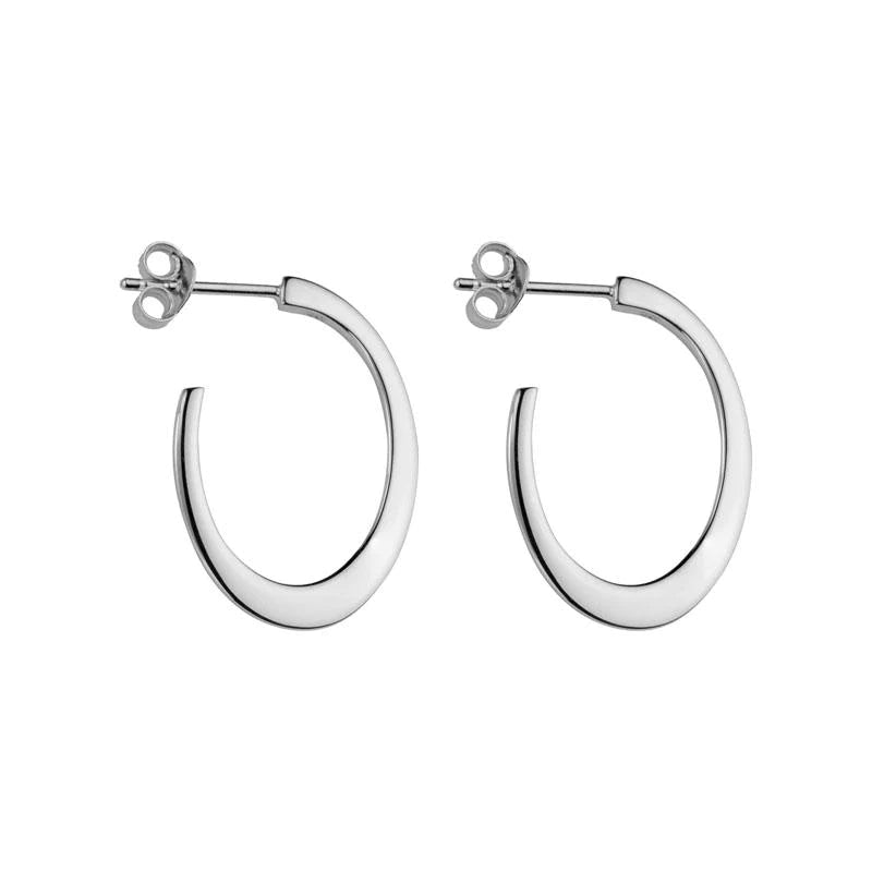 Shop Modern Jewelry Collections With Exclusive Discounts Sterling Silver Thin J Hoop Earrings