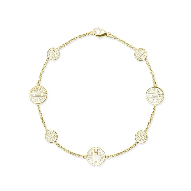 Grab Your Favorite Jewelry At The Lowest Prices Gold Shou Link Bracelet