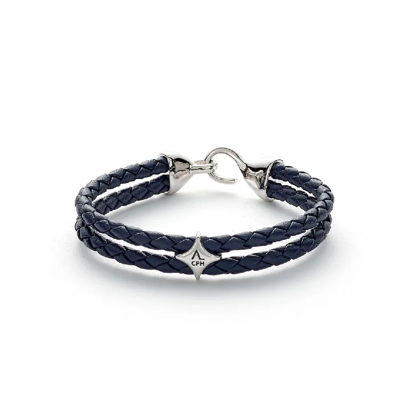 Grab Stylish Jewelry Before The Sale Ends Blue Bolo Silver Bracelet