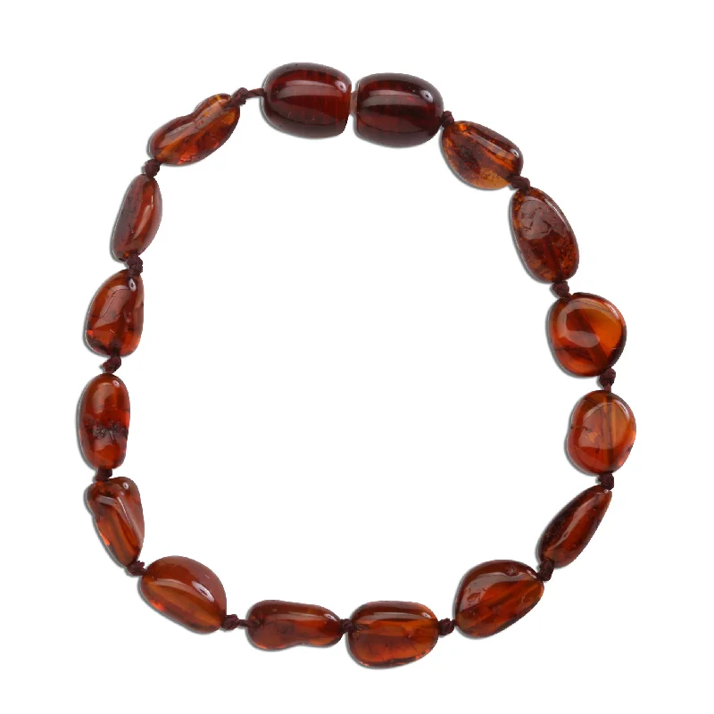 Final Call For Exquisite Jewelry At Reduced Rates Amber Teething Bracelet for Teething Babies and Toddlers (Dark Cherry)