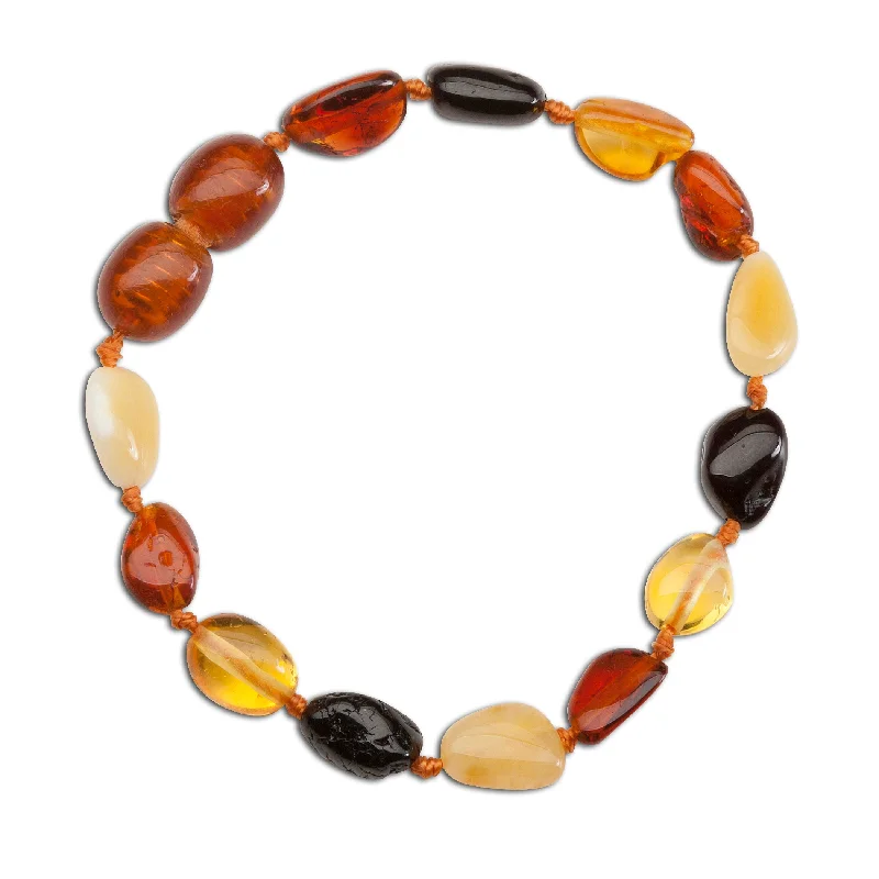 Fashion-Forward Jewelry At Exclusive Discounts Amber Teething Bracelet for Teething Babies (Multi)