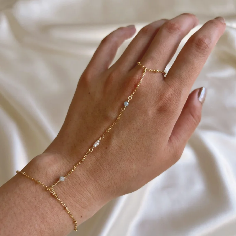 Limited-Time Offer On Elegant Jewelry Pieces At Dawn Hand Chain