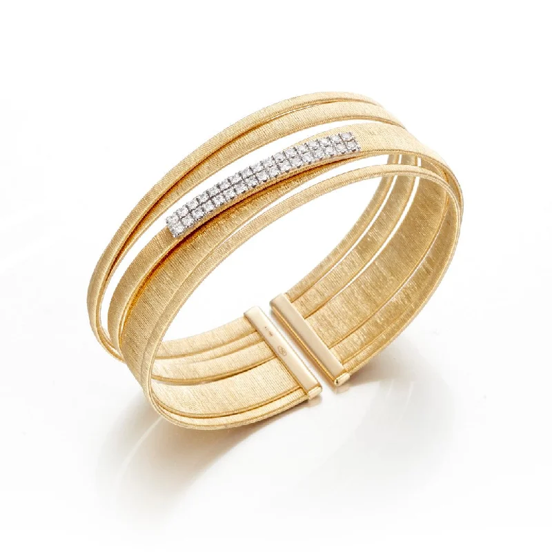 Once-A-Year Jewelry Deals – Shop Before They’Re Gone Diamond & Gold Ribbon Wrap Cuff