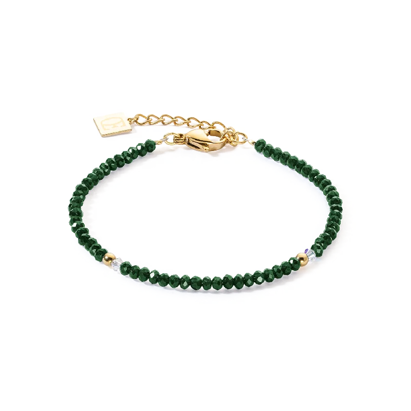 Must-Have Jewelry Pieces At Reduced Prices Bracelet Little Twinkle gold-dark green