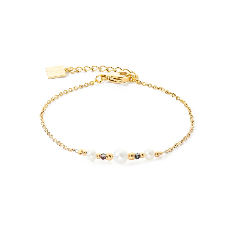 Exclusive Online Jewelry Sale – Don't Wait Bracelet Modern Princess Freshwater Pearls gold