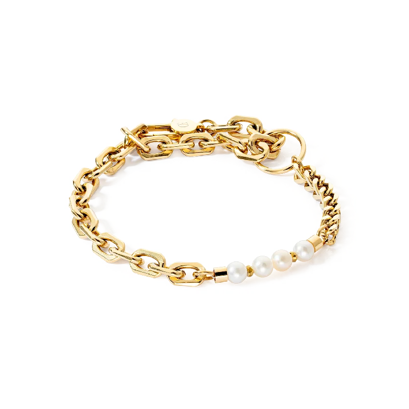 The Perfect Jewelry Piece At The Perfect Discount Bracelet Shape Shifter Freshwater Pearls gold