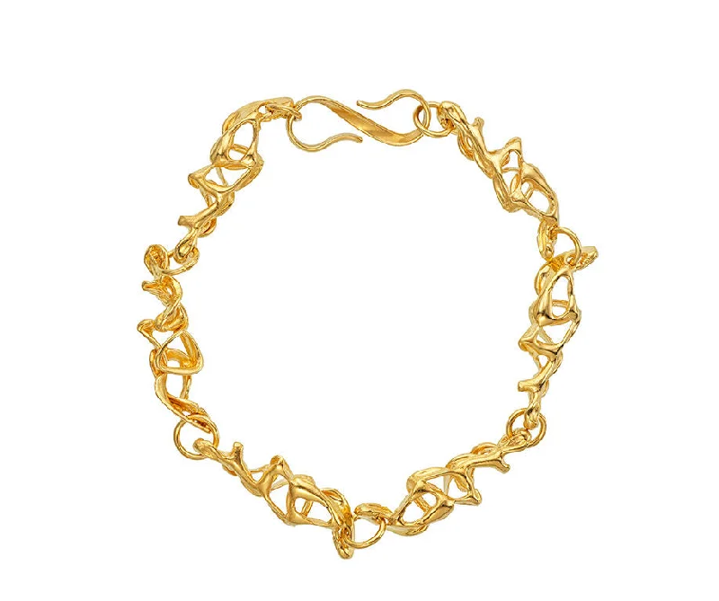 Must-Have Jewelry Pieces At Reduced Prices Amara Link Gold Plated Bracelet