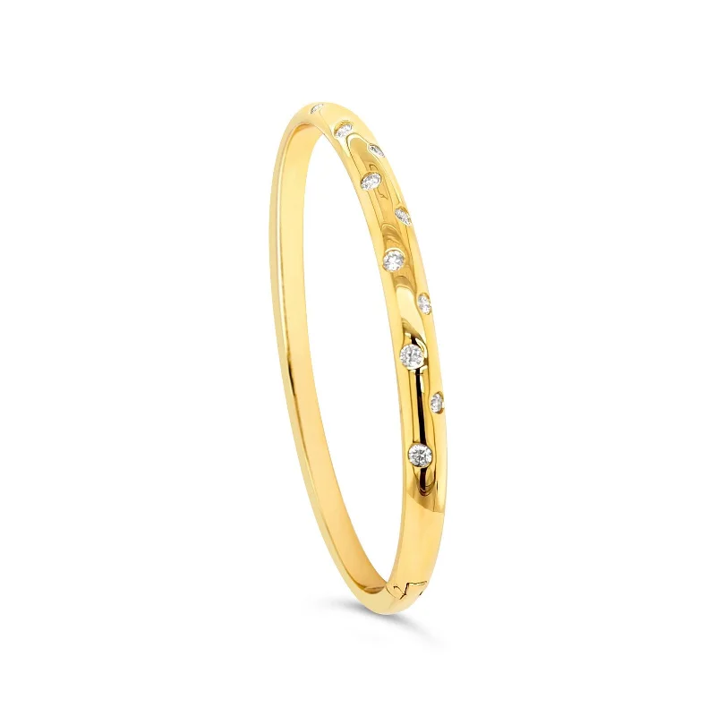 Shop Signature Jewelry Styles At Exclusive Prices Yellow Gold Diamond Galaxy Bangle