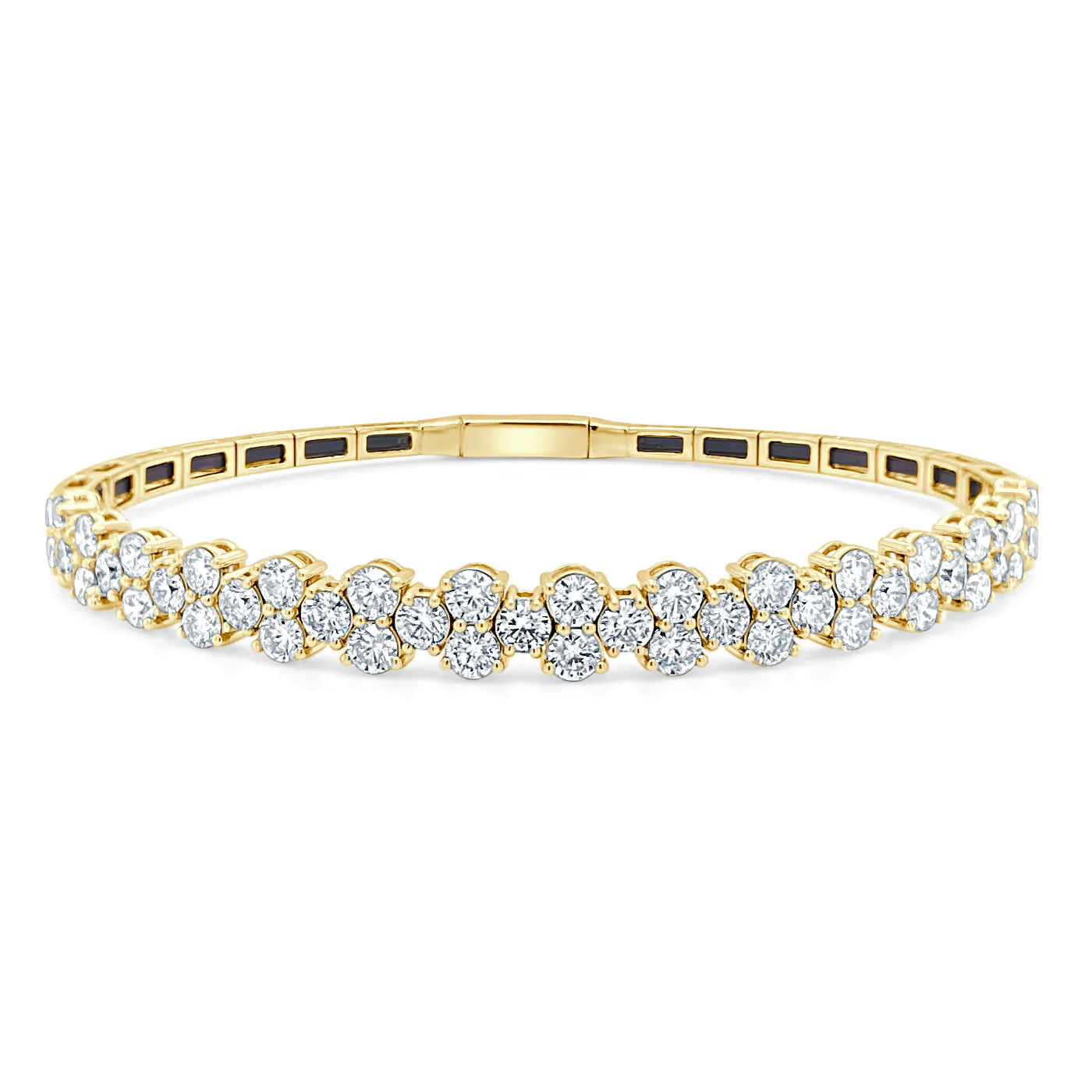 Grab Exquisite Jewelry At The Lowest Prices Diamond Trio Flex Bangle