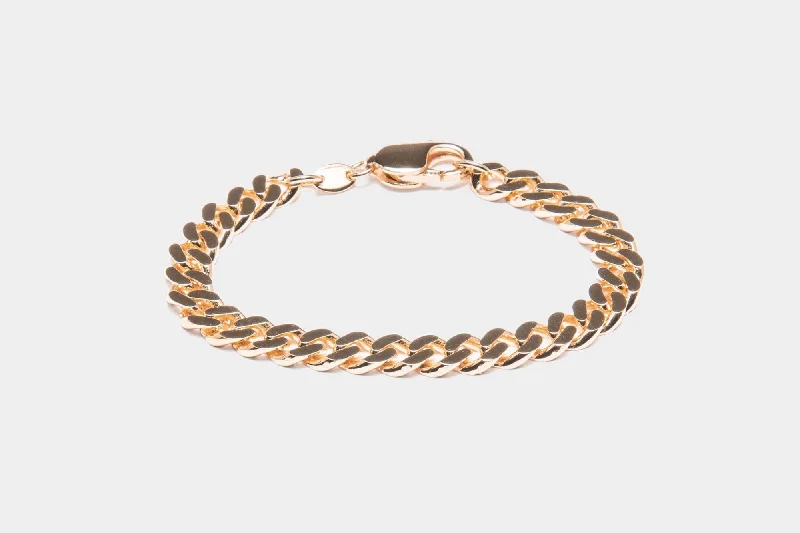 Best Jewelry Deals – Shop Premium Pieces At Great Prices IX Chunky Curb 14K Gold Bracelet