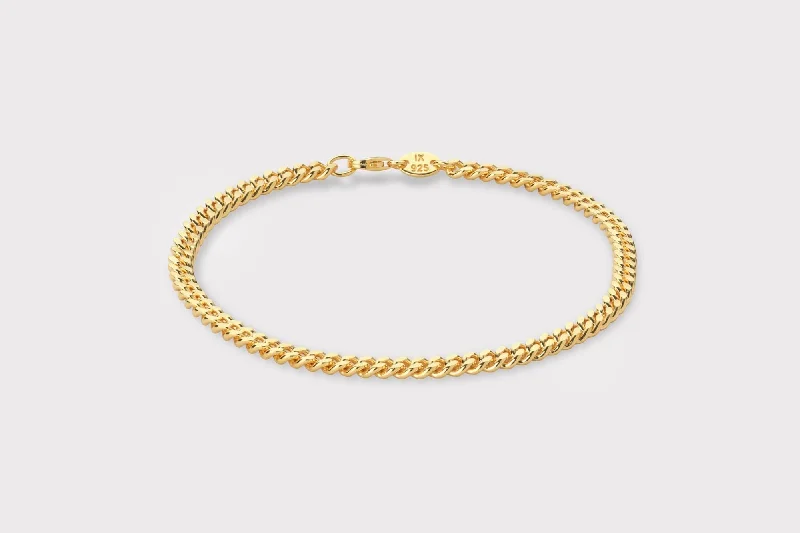 Timeless Beauty, Unbeatable Deals – Jewelry Sale On IX Curb Gold Plated Bracelet