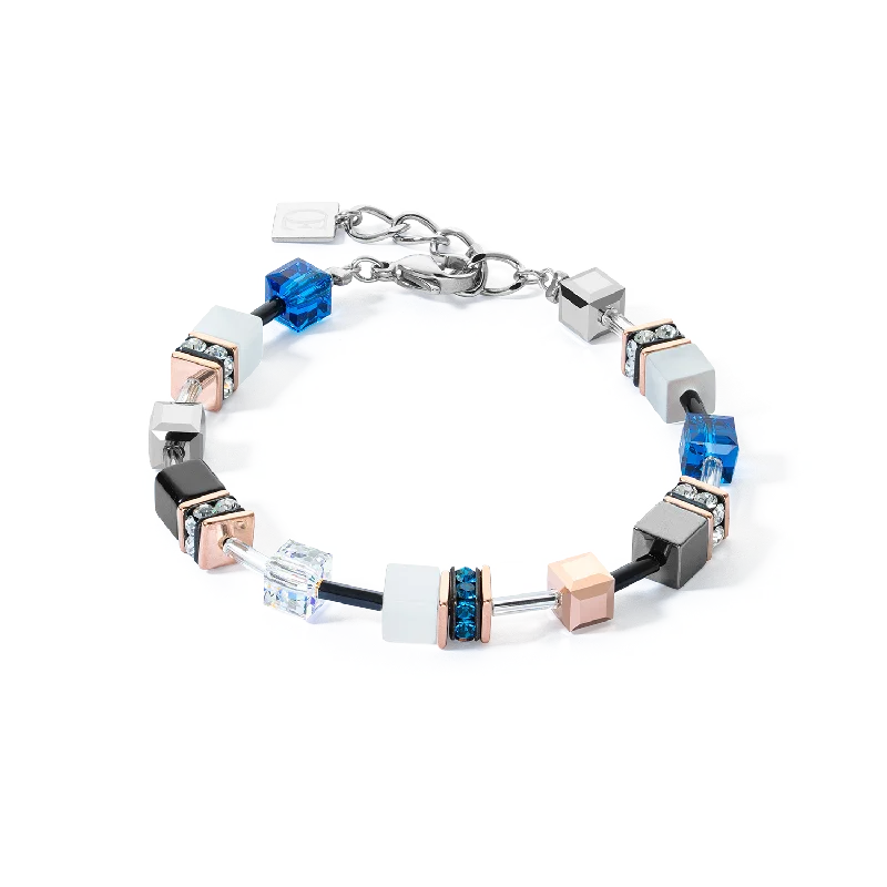 Elegant Designs, Unbeatable Discounts – Shop Jewelry Now GeoCUBE® Iconic bracelet Capri Blue