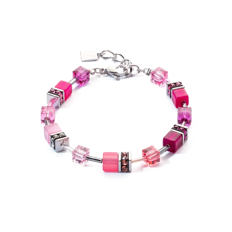 Grab Your Favorite Jewelry At The Lowest Prices GeoCUBE® Iconic bracelet Viva Magenta