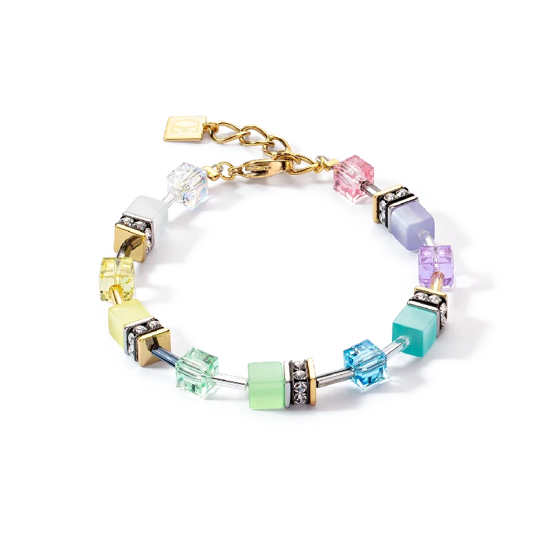 Shop High-Quality Jewelry At Jaw-Dropping Discounts GeoCUBE® Iconic Gentle Multicolour bracelet