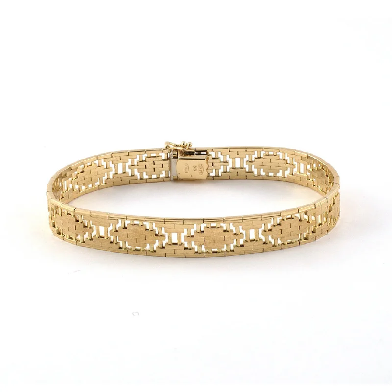 Shine Bright With Our Special Jewelry Promotions Italian Textured Gold Bracelet