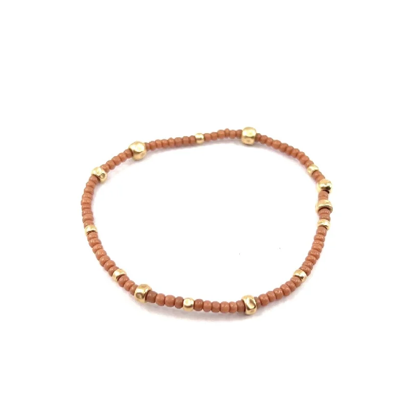 Shop Jewelry That Shines Without The High Price Ona Powder 14K Goldfilled Bracelet w. Gemstones