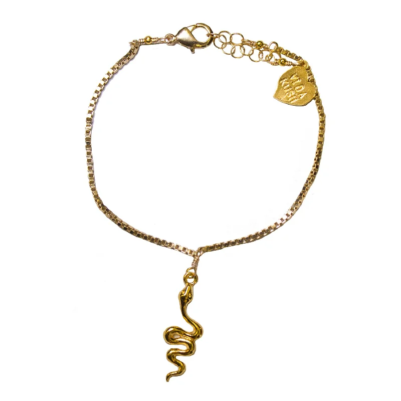 Unmissable Jewelry Discounts – Elevate Your Look For Less Mini Snake Charm Bracelet