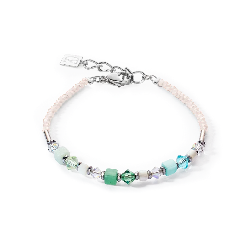 Stunning Jewelry Pieces At The Lowest Prices Ever Princess Shape Mix bracelet mint green