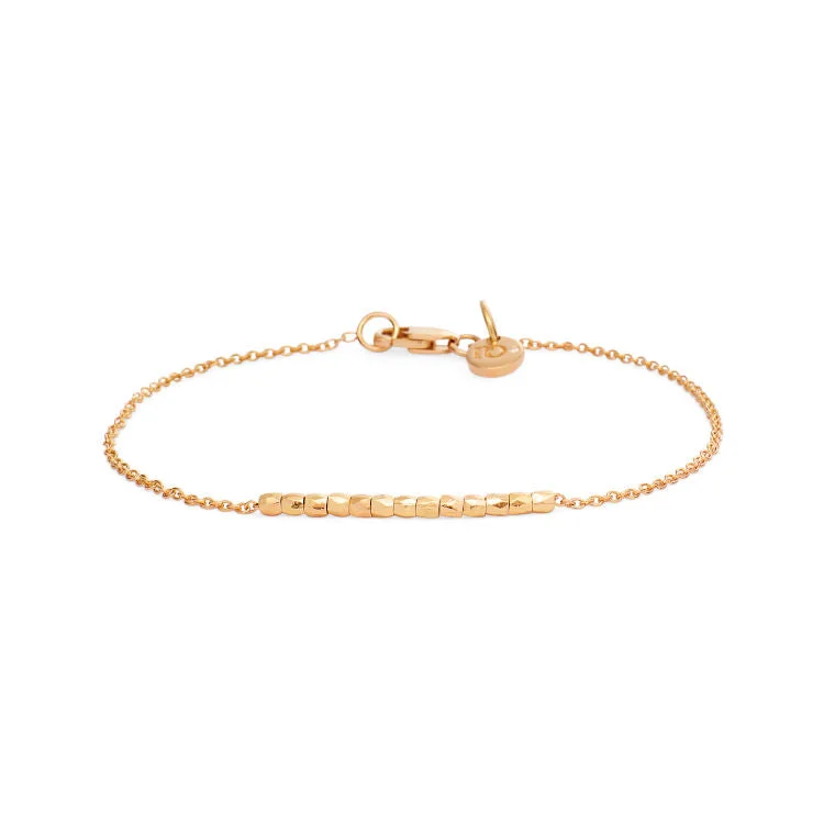 Must-Have Jewelry At Irresistible Discounts Rock Beads me 18K Gold Bracelet w. Diamond