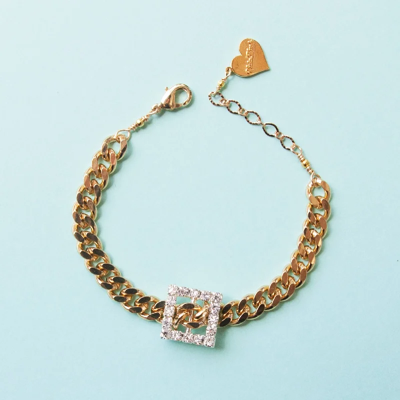 Get Ready To Sparkle – Special Jewelry Discounts Square Root Bracelet