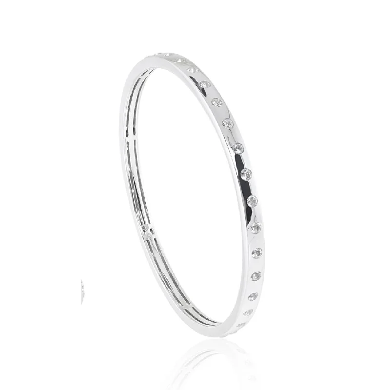 Upgrade Your Collection With Our Limited-Time Jewelry Sale Bella Bangle in White Topaz