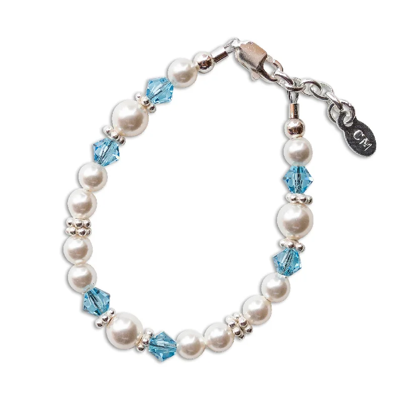 Once-A-Year Jewelry Deals – Shop Before They’Re Gone Sterling Silver Pearl Birthstone Bracelet for Babies and Kids