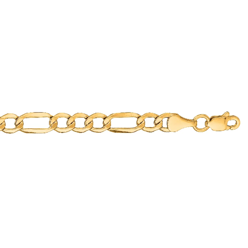 10K Gold 4.7mm Lite Figaro Chain