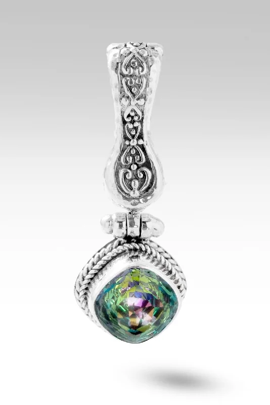 Faithful Heart Pendant™ in Odyssey Limelight™ Mystic Quartz