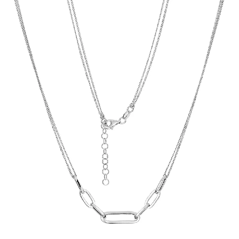 Necklace in sterling silver