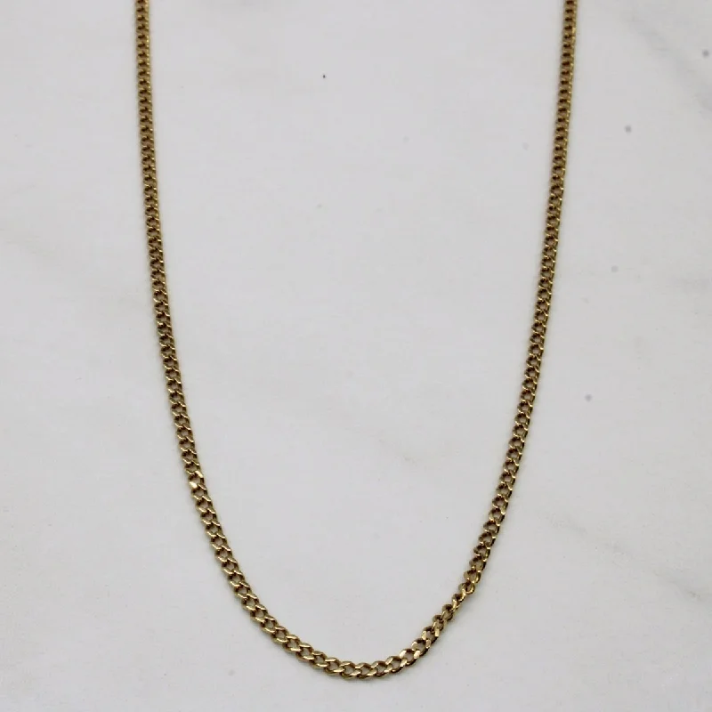 10k Yellow Gold Chain | 22" |