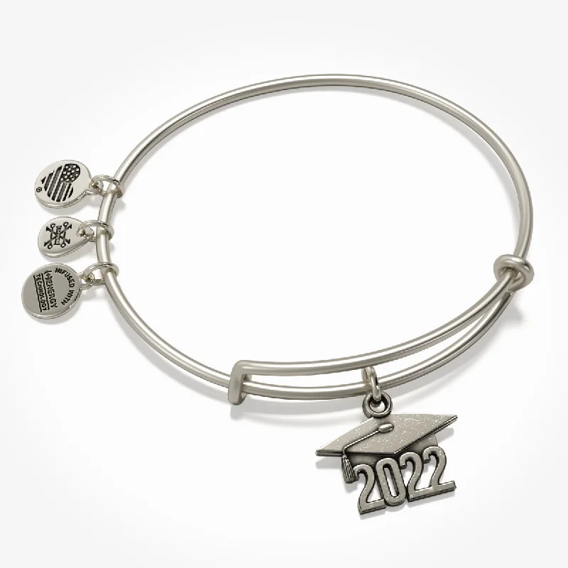 Limited-Time Jewelry Discounts – Shine Without The Splurge 2022 Graduation Cap Charm Bangle Bracelet