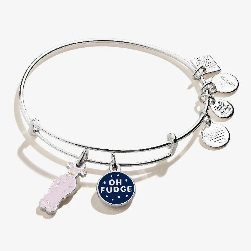 Breathtaking Jewelry At Limited-Time Savings A Christmas Story™ 'Oh Fudge' Duo Charm Bangle