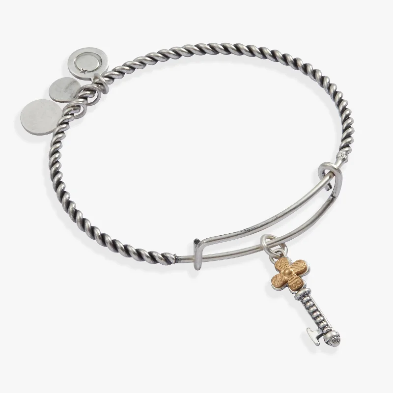 Don't Miss Out – Shop Elegant Jewelry For Less Antique Key Charm Bangle