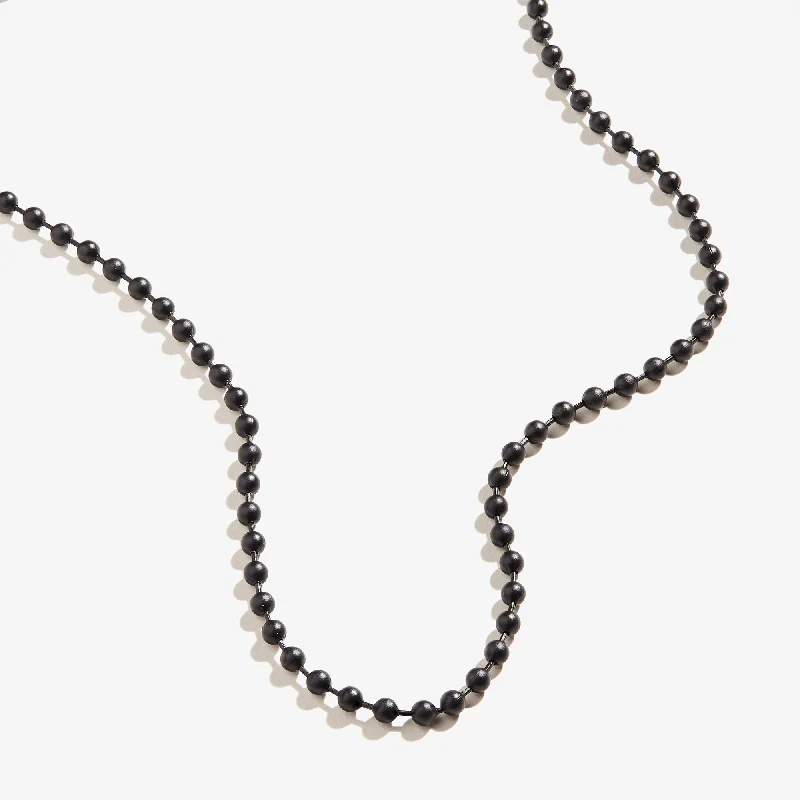 Unmissable Discounts On Timeless Jewelry Pieces Ball Chain Necklace, Black