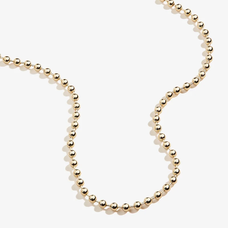 Exclusive Jewelry Bundles At Discounted Rates Ball Chain Necklace, Gold