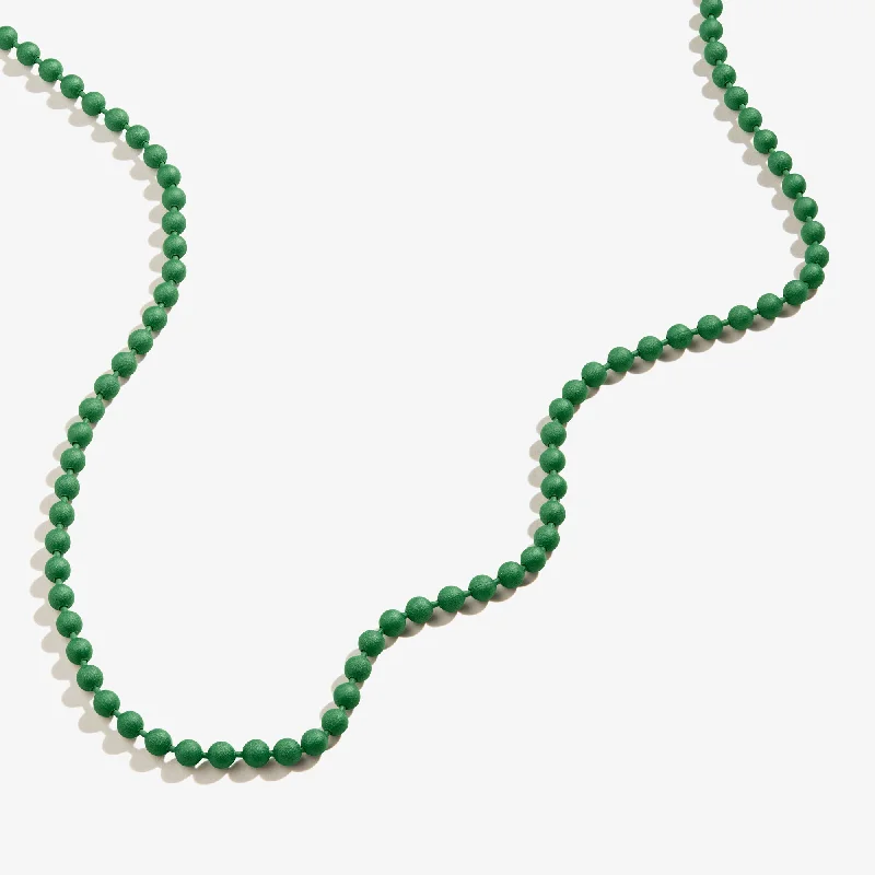 Premium Jewelry At Special Low Prices For A Limited Time Ball Chain Necklace, Green