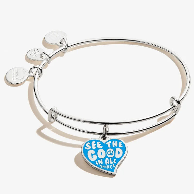 Trending Jewelry Styles Now At Limited-Time Discounts Barbie© 'See the Good' Charm Bangle