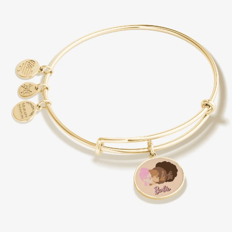 Affordable Luxury Jewelry For Every Occasion Barbie© Silhouettes Charm Bangle Bracelet