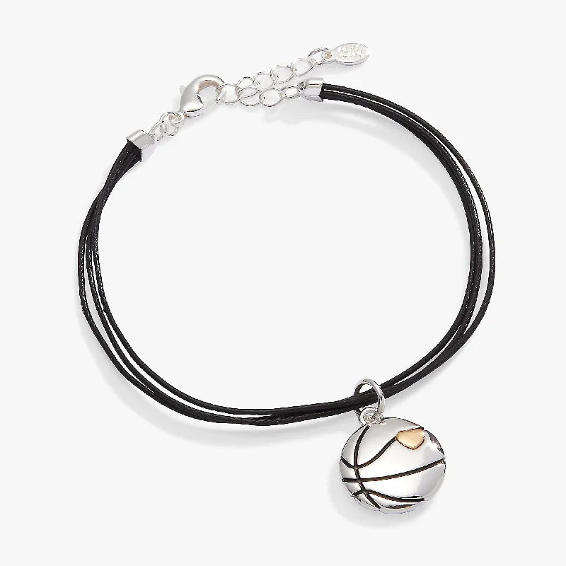 Chic And Stylish Jewelry At Exclusive Prices Basketball Cord Bracelet