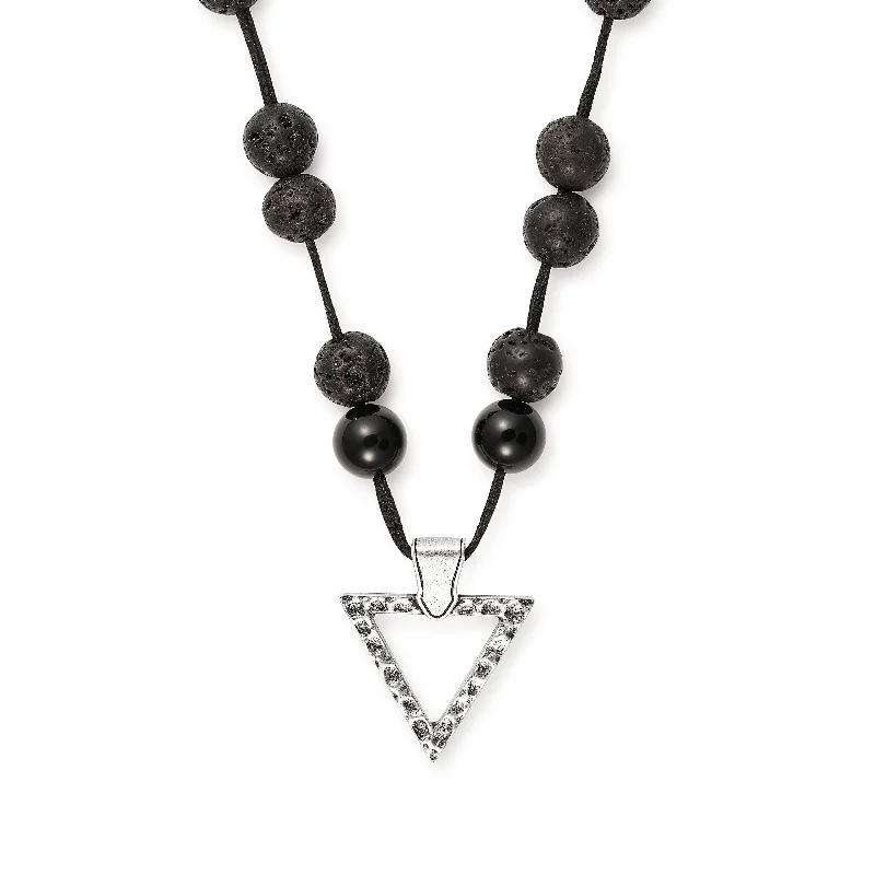 Fine Jewelry, Limited-Time Offers Available Beaded Triangle Necklace