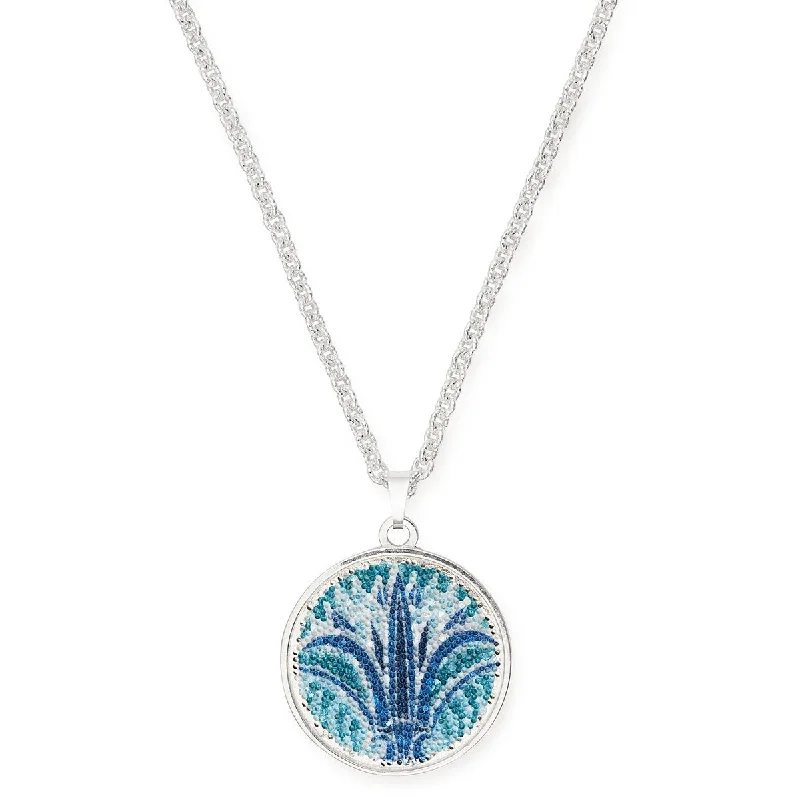 Unmissable Jewelry Clearance – Final Reductions Blue Lotus Statement Necklace