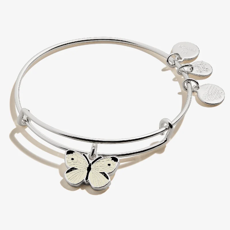 Don't Miss Out – Shop Elegant Jewelry For Less Cabbage White Butterfly Charm Bangle