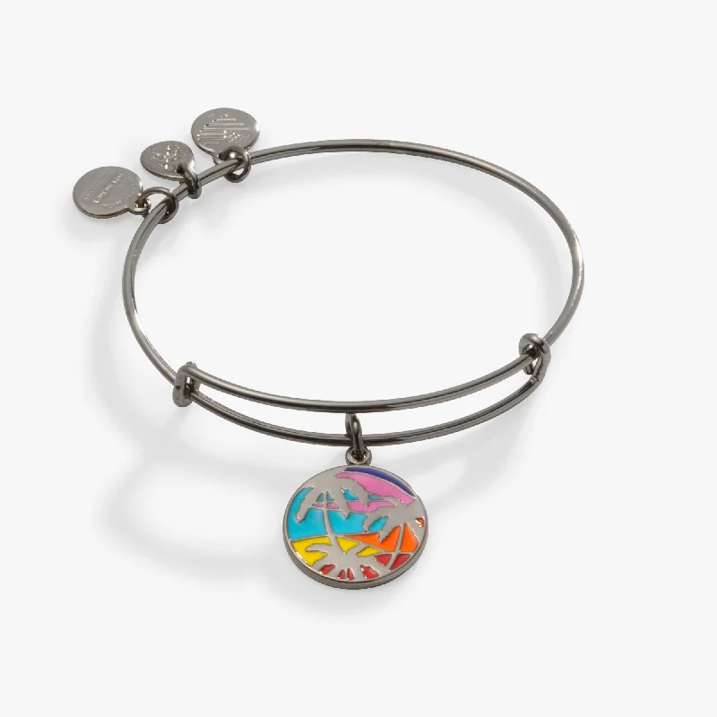 Holiday Jewelry Sale – Perfect Gifts At Great Prices Caribbean Palm Tree Charm Bangle Bracelet