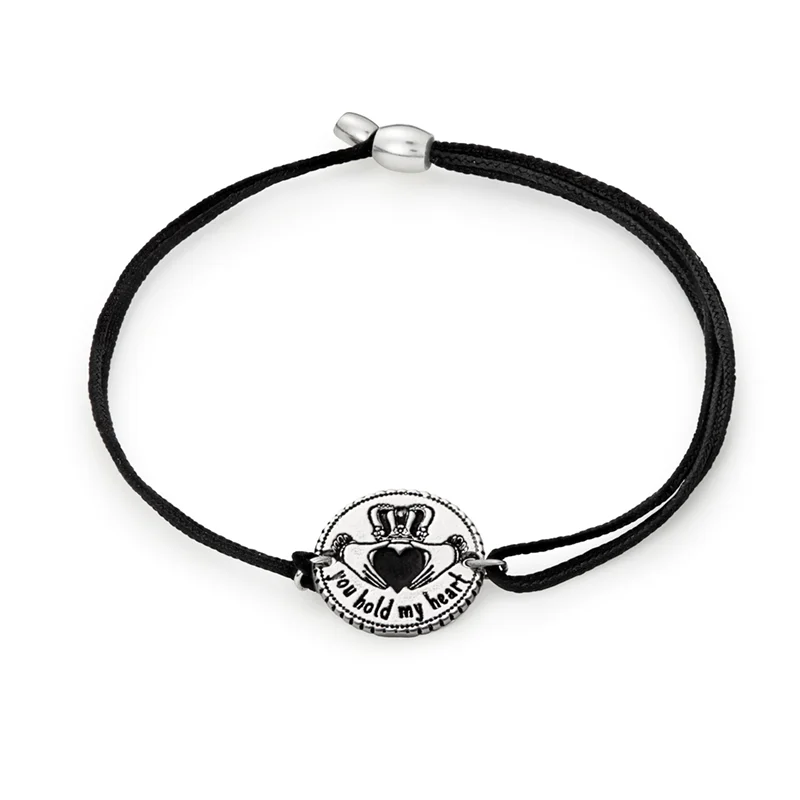 Make Every Moment Shine – Jewelry Discounts Available Claddagh Pull Cord Bracelet